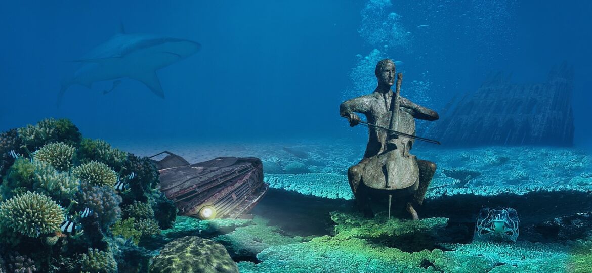 Neptune Realm Cello Player